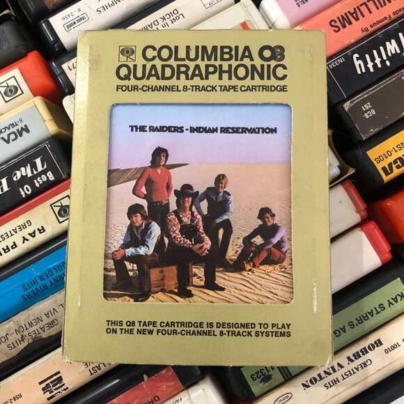 The Raiders : Indian Reservation, Quadraphonic 8-track - Picture 1 of 5